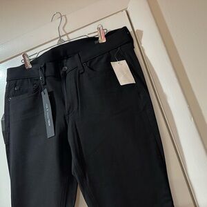 rag & bone Black Tech Stretch Pants